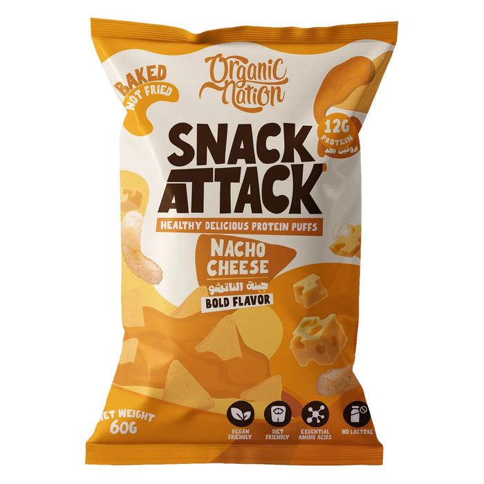 Snack Attack Protein Puffs-1Serv.-60G.
