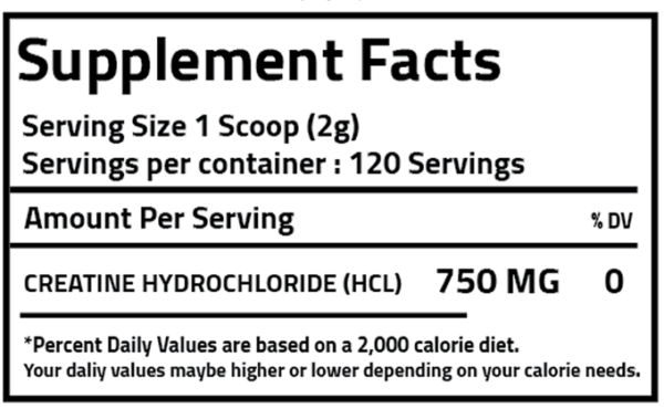 Creatine HCL