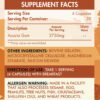 Organic Nation Fibers Gum Acacia-30Serv.-120 Capsules