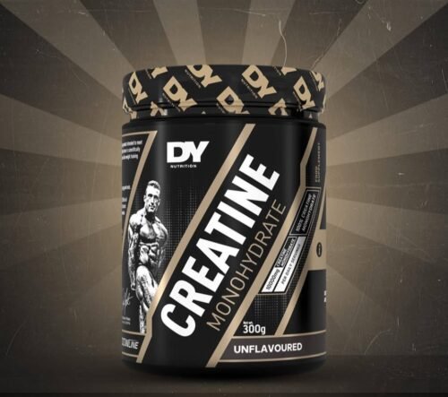 DY Nutrition Creatine Monohydrate Powder 300g, Unflavoured - Increases High-Intensity Performance