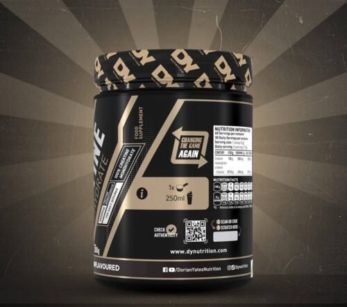 DY Nutrition Creatine Monohydrate Powder 300g, Unflavoured - Increases High-Intensity Performance