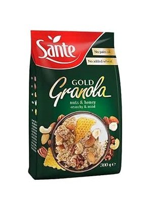 Sante gold granola with nuts and honey - 300 gm