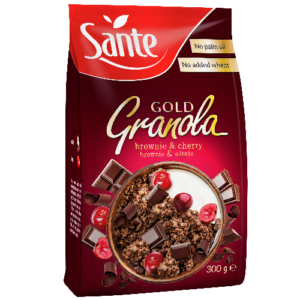 Sante Granola Gold Brownie & Cherry 300g