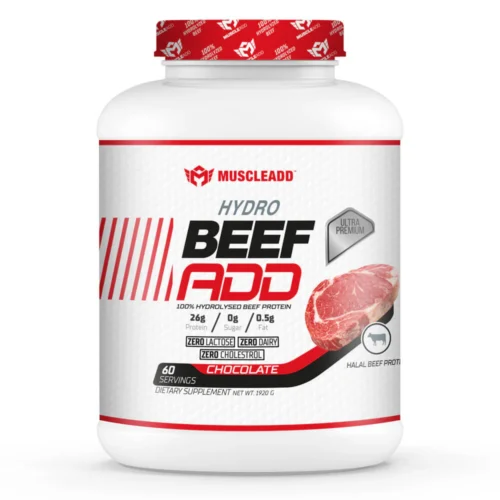 Hydro Beef Add 100% Hydrolyzed Beef Protein-60Serv.-1960G.-Chocolate