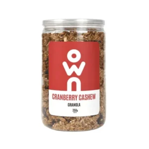 OWN Cranberry Cashew Granola 350g