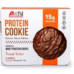 ASN Advanced sports nutrition (asn) | advanced protein cookies 15g protein  peanut butter