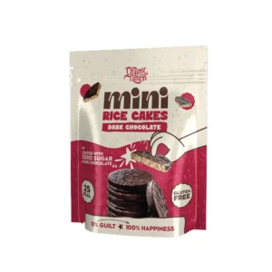 Mini Rice cakes coated with Dark chocolate-40GM