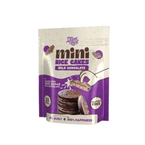 Mini Rice cakes coated with Milk Chocolate-40GM