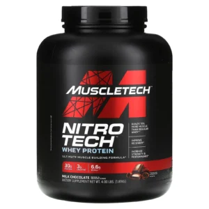 69 Muscletech Nitrotech Whey Protein -40Serv.-1.81KG-Milk Chocolate