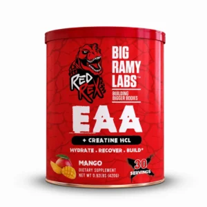 REDREX_-_EXPORT_-_EAA_CREATINE_HCL_-_MANGO_-_420gm_Front RED REX EAA + CREATINE HCL