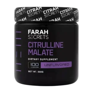 e0ceb839-2615-448e-8214-ac5f0664e14d_720x Farah Secrets Citrulline Malate-300g–100Serv-Unflavored